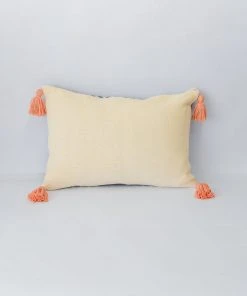 Zuahaza Home Goods Jardín Throw Pillow Cover - Indigo + Seaglass