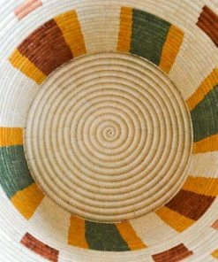 Zuahaza Handcrafted Omaira Large Floor Basket